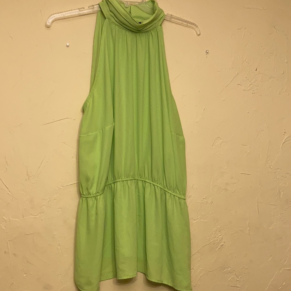 Lime Green Ashley Stewart Top